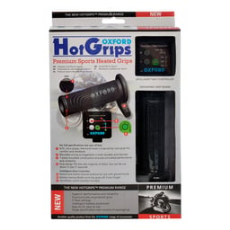Oxford Premium Sports Hot Grips with V8 Switch