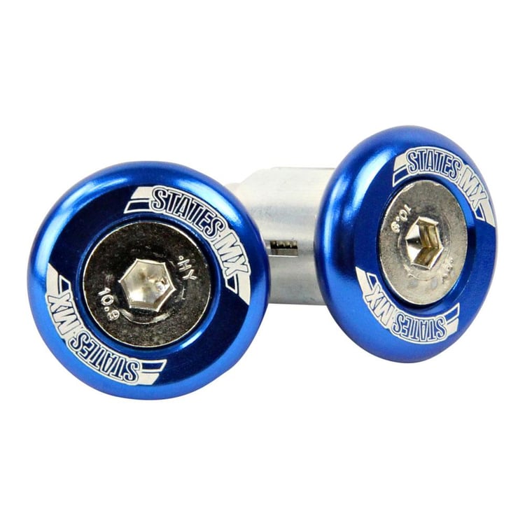 States MX Off-Road Blue Bar Ends