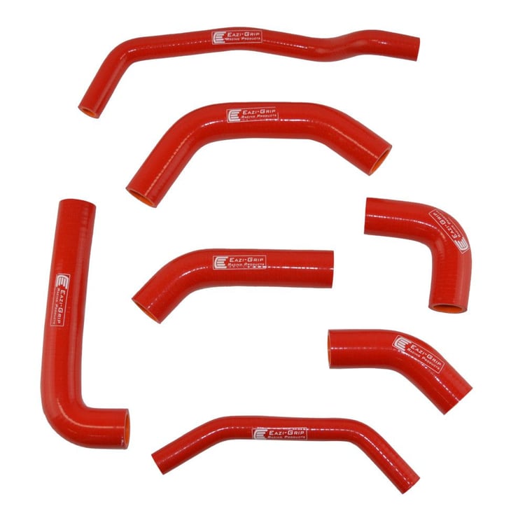 Eazi-Grip Kawasaki ZX-10R Red Silicone Hose and Clip Kit