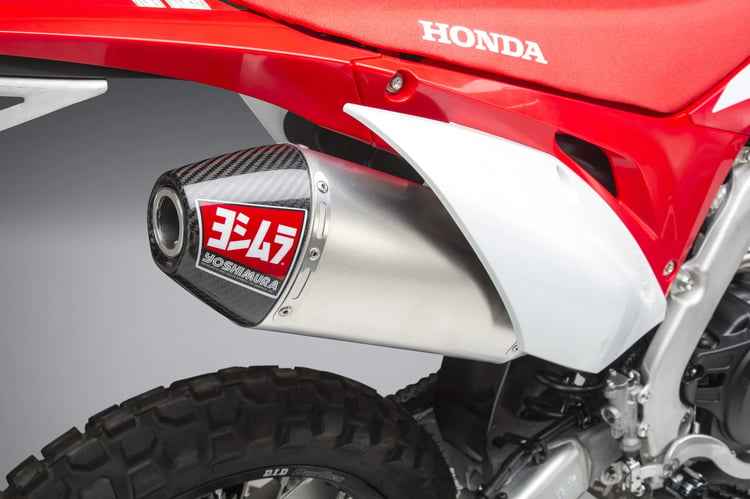 Yoshimura Race RS-4 Honda CRF450L/X (2019) Stainless Full Exhaust/Carbon Fiber Muffler