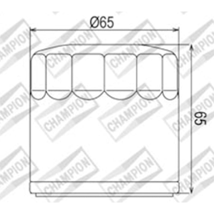 Champion COF453 (553) Oil Filter