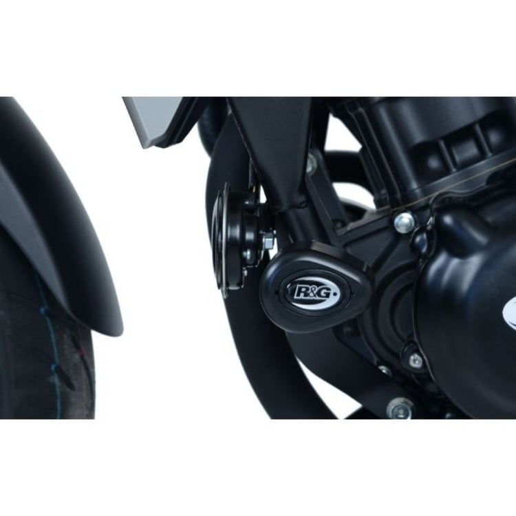 R&G Honda CB300R Black Aero Crash Protectors