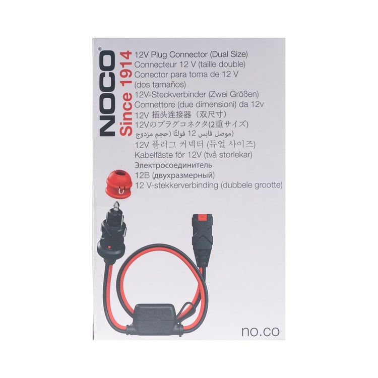 Noco 12V X-Connect Lead Set with Dual Size Plug