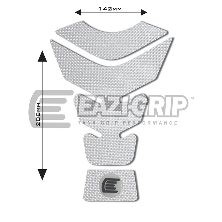 Eazi-Grip PRO Centre G 142mm x 208mm Clear Tank Pad