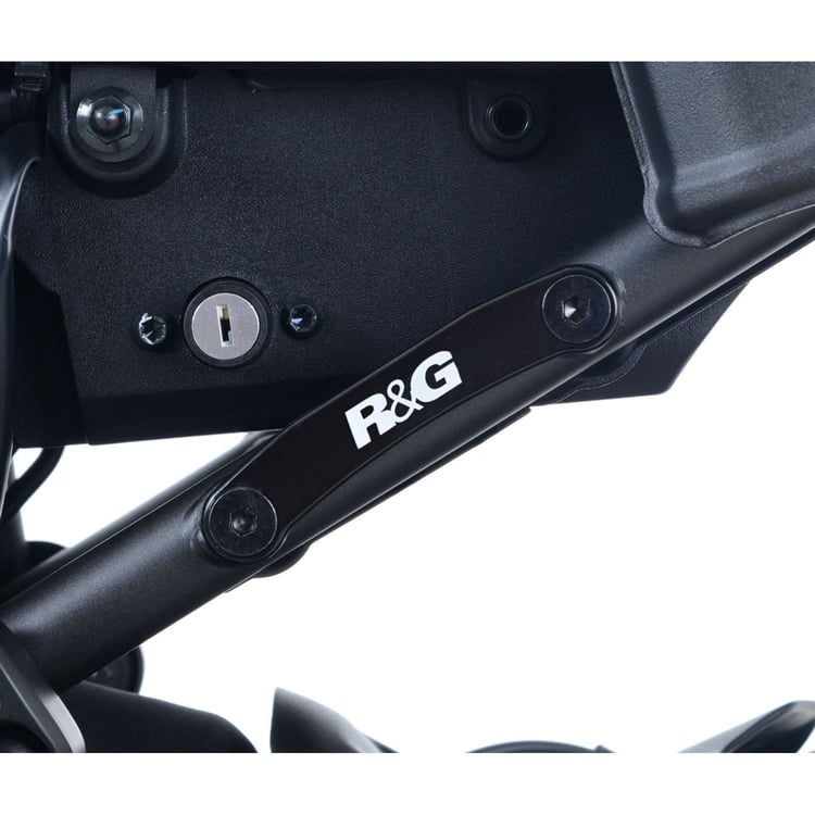 R&G Yamaha XSR700 Black Rear Foot Rest Blanking Plate