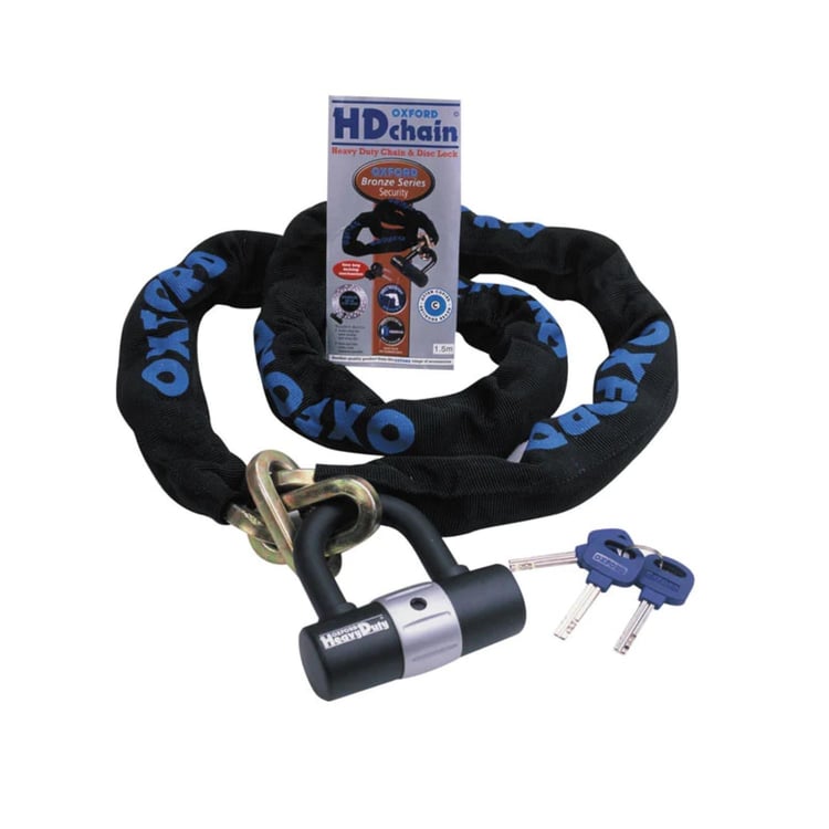 Oxford Heavy Duty 1.5m Chain Lock