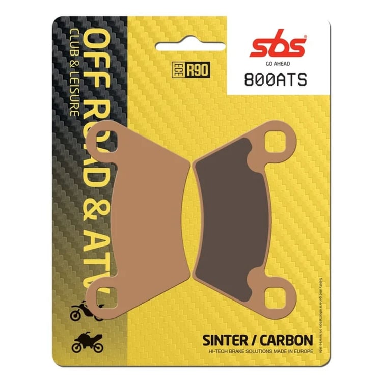 SBS Sintered ATV Front / Rear Brake Pads - 800ATS