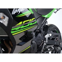 R&G Kawasaki Ninja 250/400/Z400/Z250 Black Aero Crash Protectors