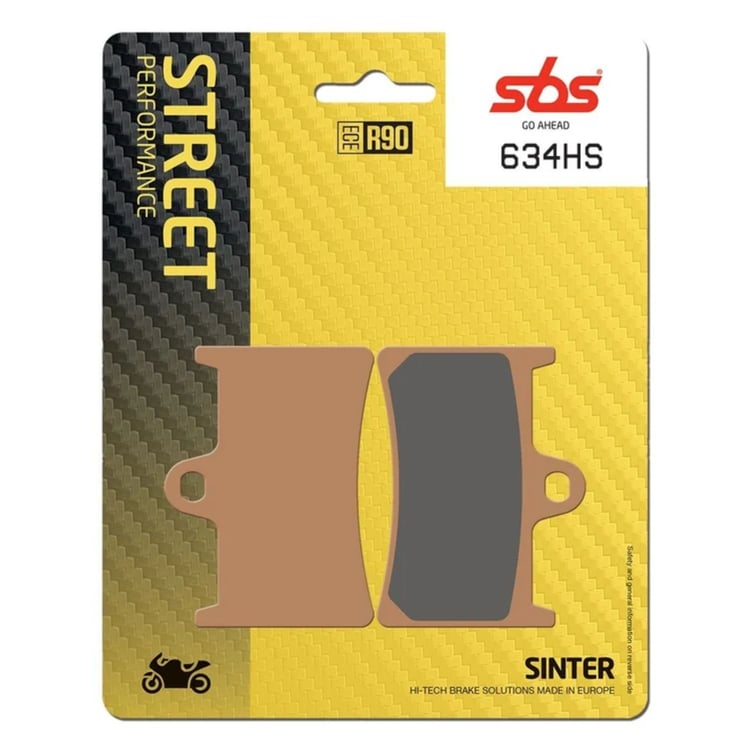 SBS Sintered Road Front Brake Pads - 634HS