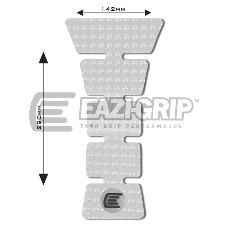 Eazi-Grip EVO E 142mm x 290mm Clear Centre Tank Pad