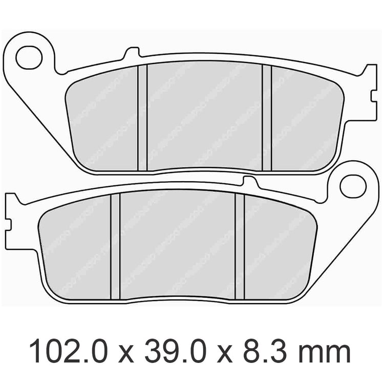 Ferodo FDB570XRAC Race Brake Pads