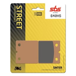 SBS Sintered Road Front Brake Pads - 640HS
