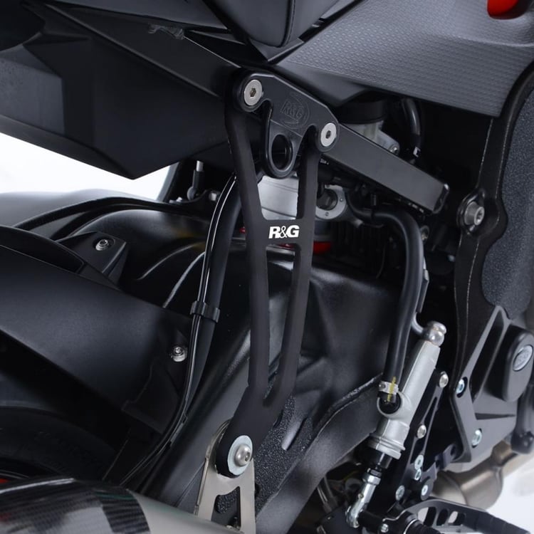 R&G BMW S1000R 17-20 w/ Akrapovic Exhaust Exhaust Hanger Kit 