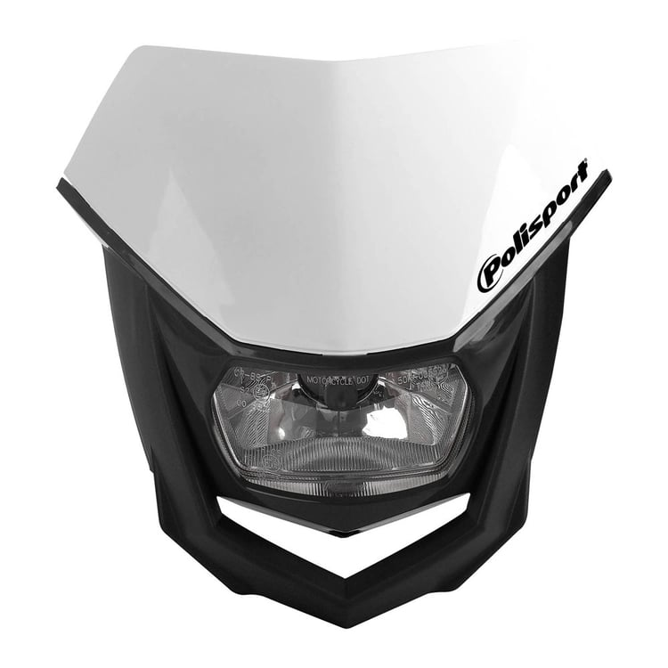 Polisport Halo Black/White Headlight