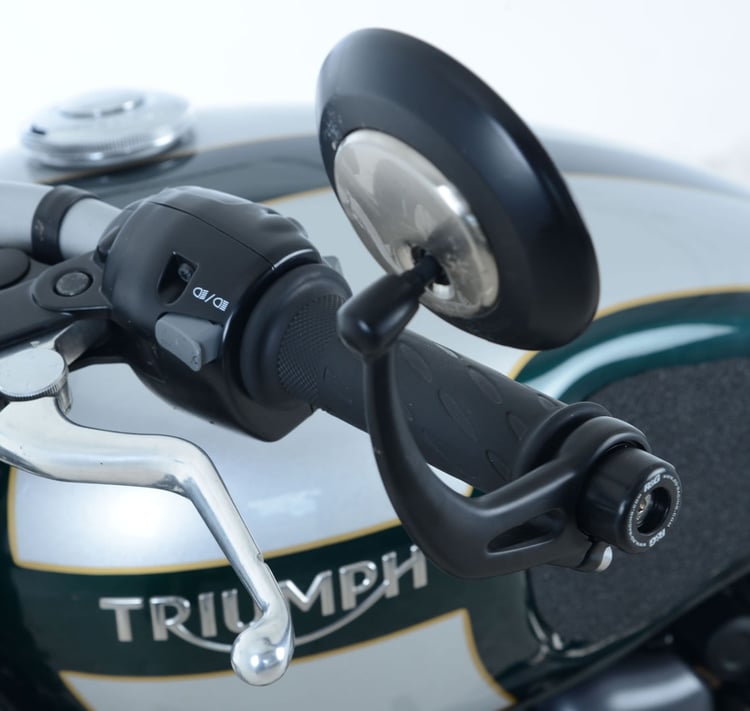 R&G Triumph Bonneville Bobber/Speed Triple RS/Thruxton 1200/R Black Bar End Sliders