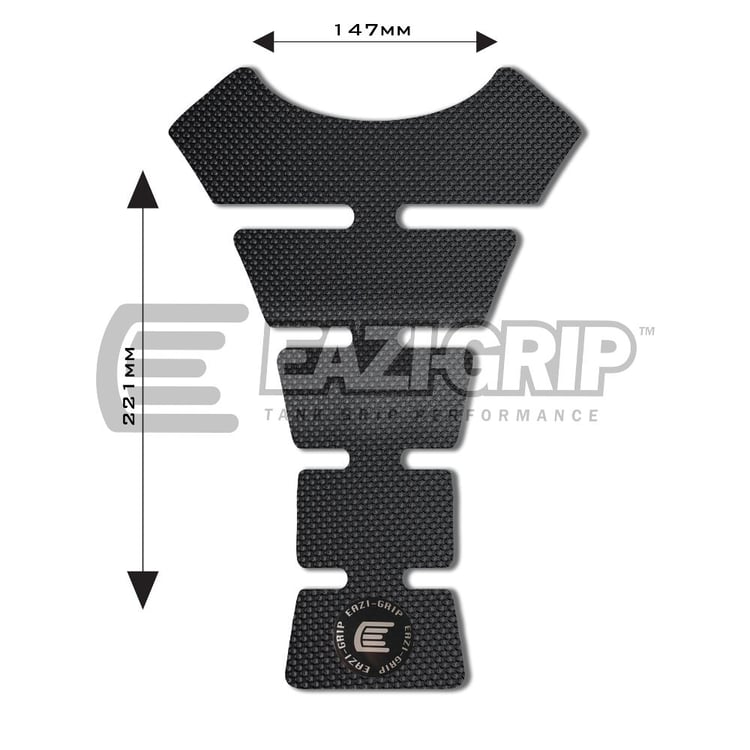 Eazi-Grip PRO Centre F 147mm x 221mm Black Tank Pad