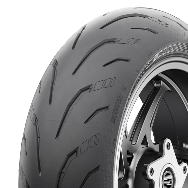Michelin Power 6 200/55 ZR 17 (78W) Rear Tyre
