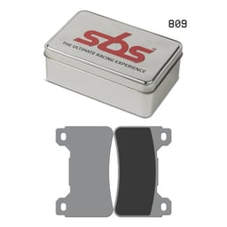 SBS Dual Sinter Racing Front Brake Pads - 809DS