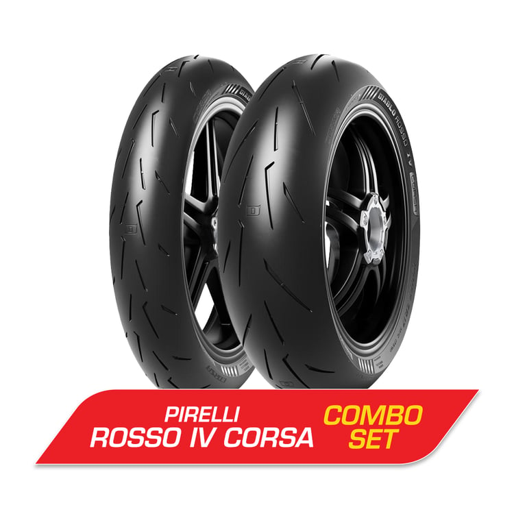 Pirelli Diablo Rosso IV Corsa 200/60-17 Pair Deal
