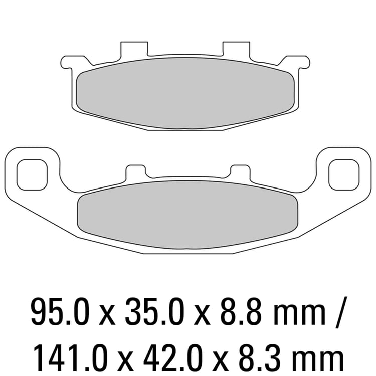 Ferodo FDB481EF Brake Pads