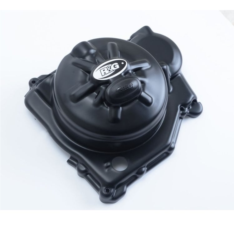 R&G Aprilia RSV4/Tuono V4 Black Race Right Hand Side Engine Case Cover (CLUTCH)