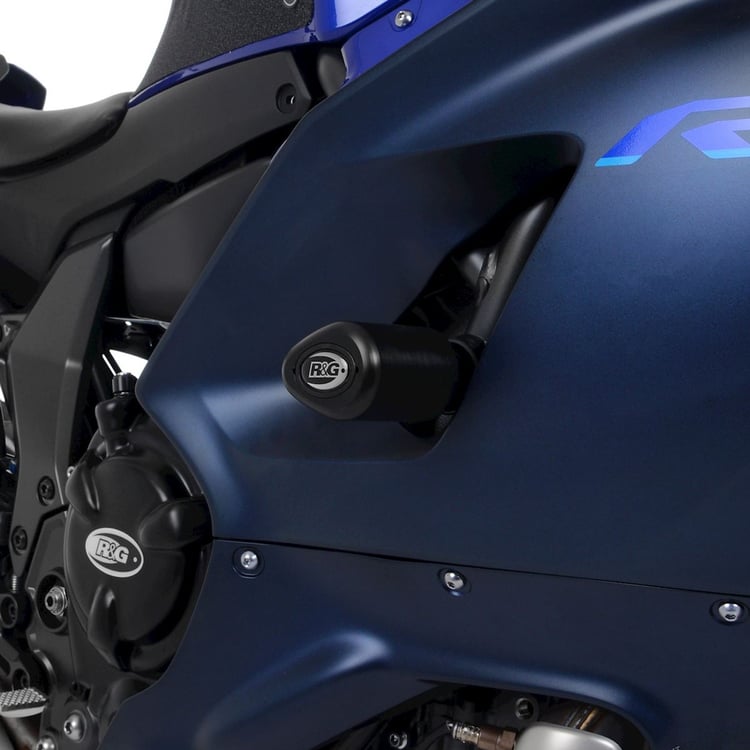 R&G Yamaha R7 2022 Black Aero Style Crash Protectors