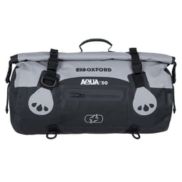 Oxford Aqua T50 Black/Grey Roll Bag