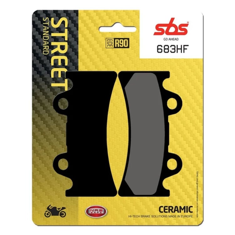 SBS Ceramic Front / Rear Brake Pads - 683HF