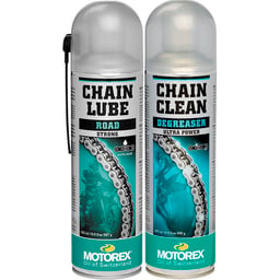 Motorex Road Chain Lube/Chain Cleaner Pack