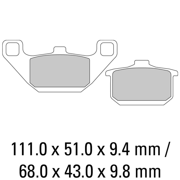 Ferodo FDB339P Brake Pads