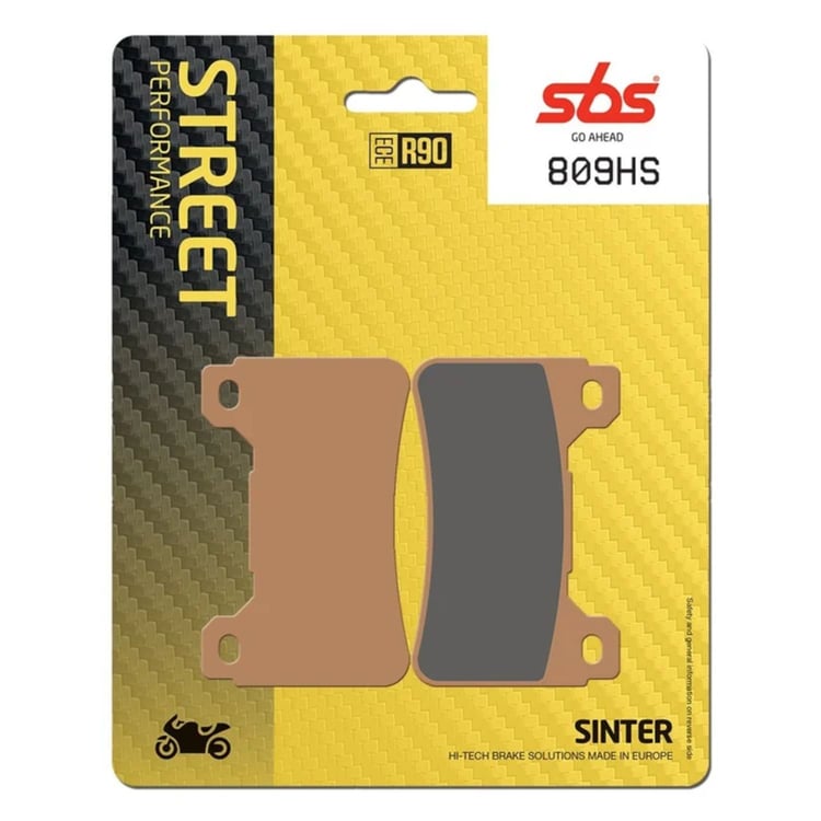 SBS Sintered Road Front Brake Pads - 809HS