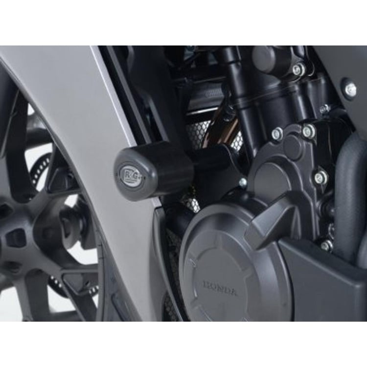 R&G Honda CBR500R 13-15 Non-Drill Kit Black Aero Style Crash Protectors