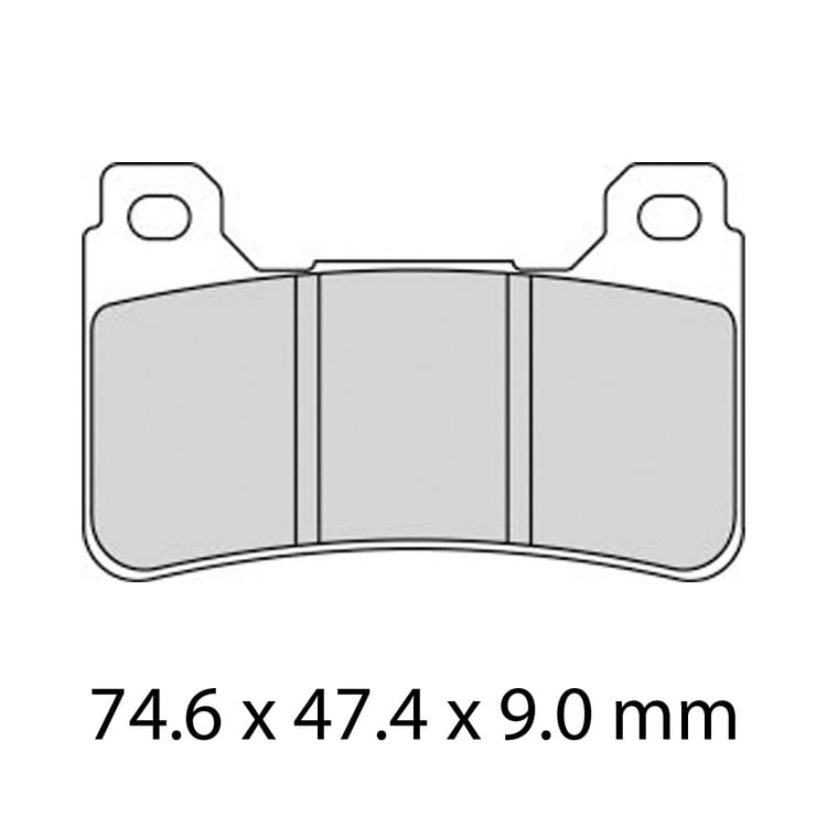 Ferodo FDB2205ZRAC Sintered Race Brake Pads