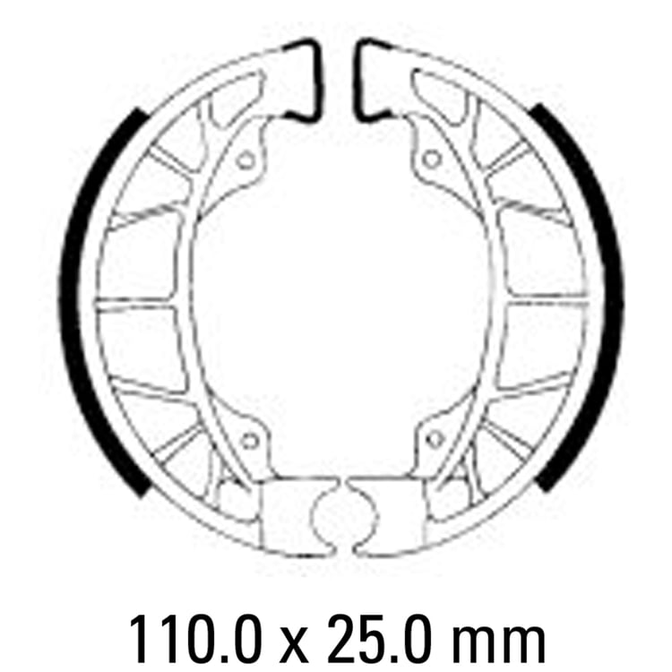 Ferodo FSB938A Eco Friction Brake Shoe Set