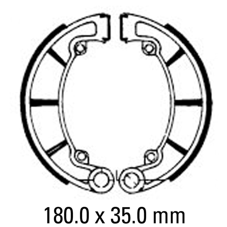 Ferodo FSB794 Brake Shoe Set