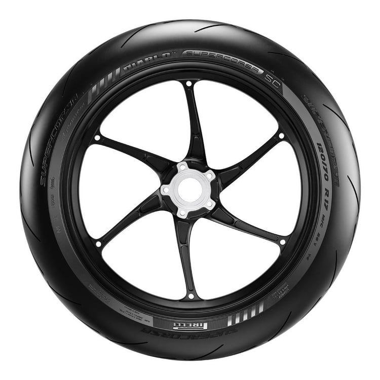 Pirelli Diablo Supercorsa SC V4 120/70R17 M/C 58V SC1 Front Tyre