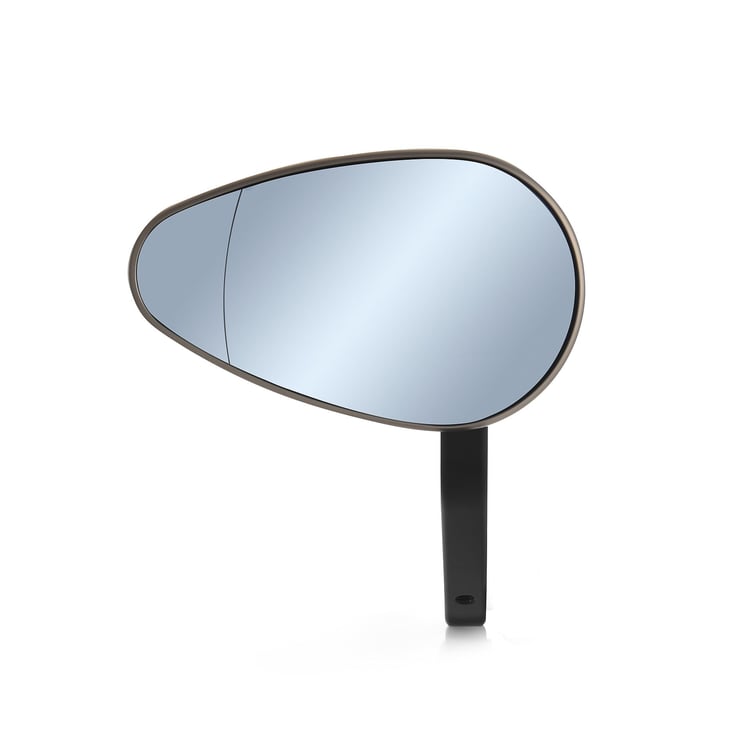 Rizoma Reverse Radial Sandstone Anodised Mirror