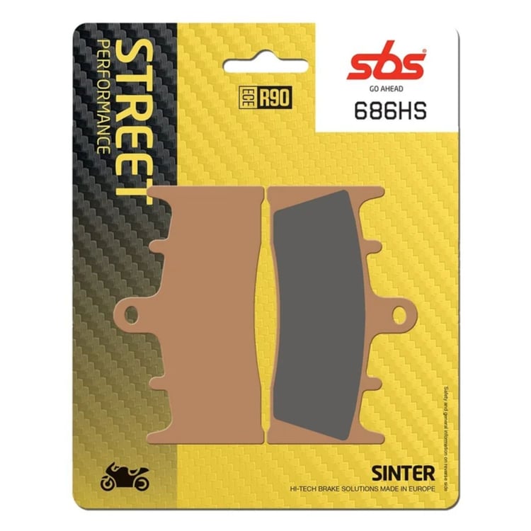SBS Sintered Road Front Brake Pads - 686HS