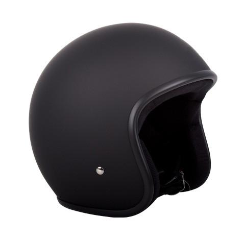 Vcan V500 Open Face Motorcycle Helmet MATT BLACK L 59-60CM 