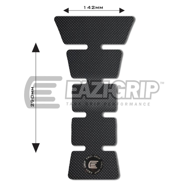 Eazi-Grip PRO Centre E 142mm x 290mm Black Tank Pad