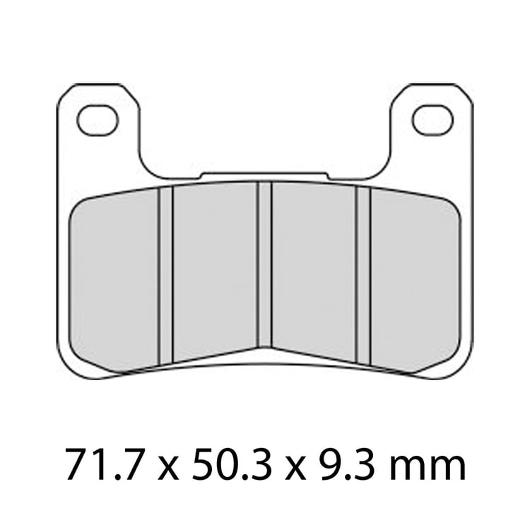 Ferodo FDB2204ZRAC Sintered Race Brake Pads