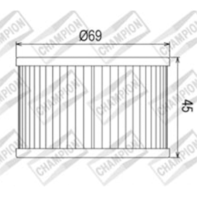 Champion COF461 (561) Oil Filter