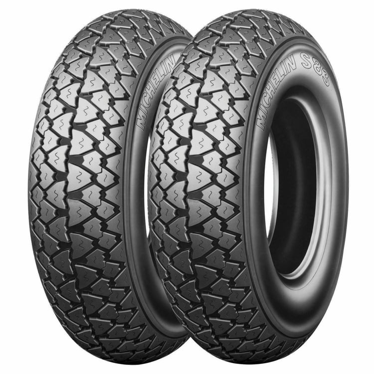 Michelin 3.00-10 42J S83 Front/Rear Tyre