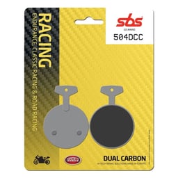 SBS Dual Carbon Classic Road Race Brake Pads - 504DCC