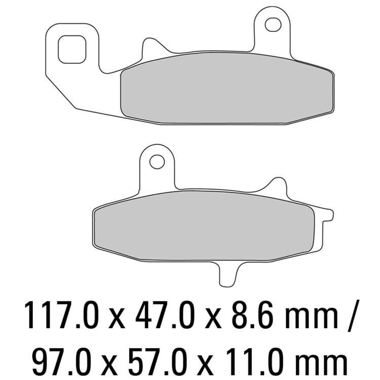 Ferodo FDB606P Brake Pads