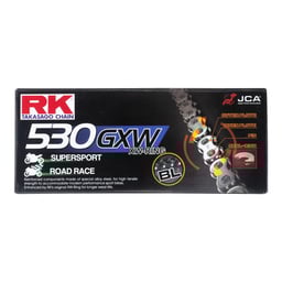 RK BL530GXW-120L Black/Gold Chain