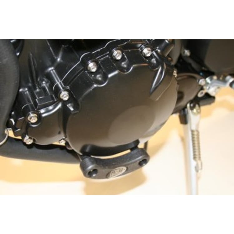 R&G Triumph Speed Triple/R Black Left Hand Side Engine Case Slider