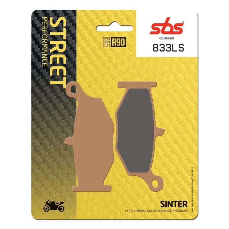SBS Sintered Road Rear Brake Pads - 833LS