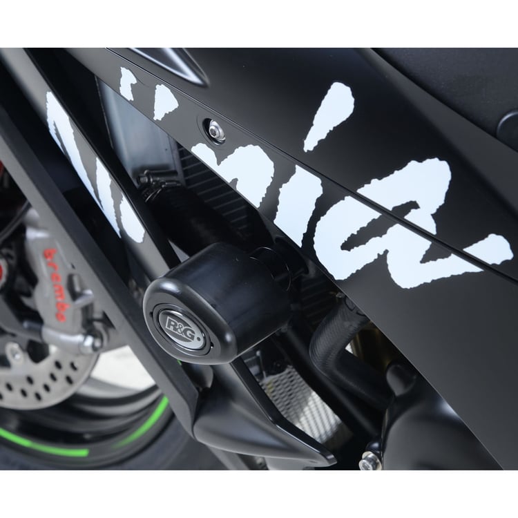 R&G Kawasaki ZX10-R Black Aero Crash Protectors