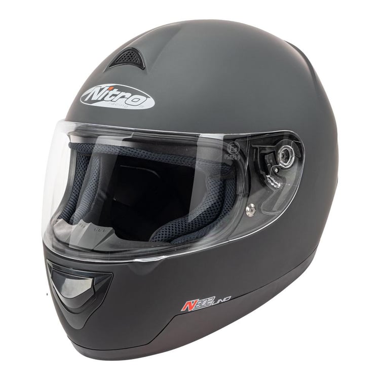 Nitro N802 Uno Satin Black Helmet